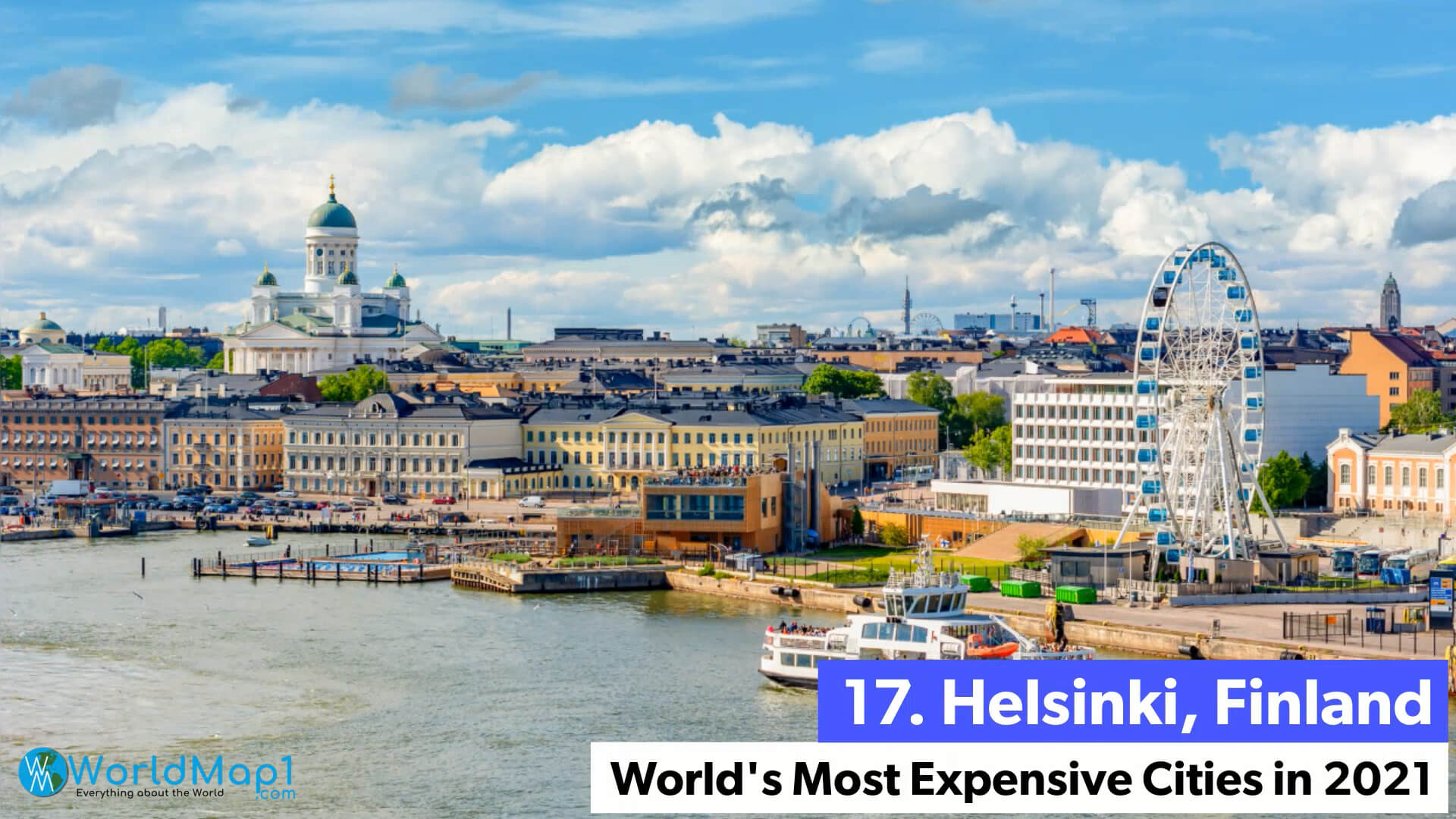 Dünya'nın En Pahalı Şehirleri - Helsinki, Finlandiya
