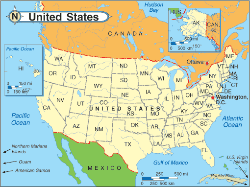 ABD Haritalar