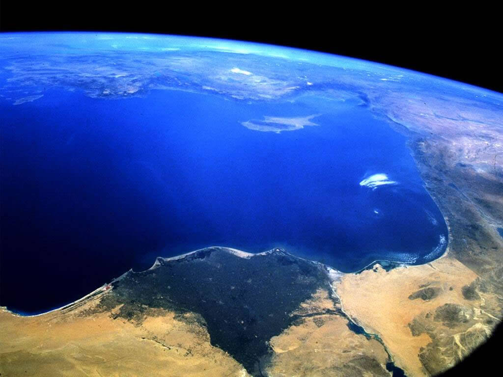 Uzaydan Dünya Mısır Kıbrıs