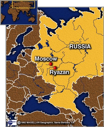 ryazan haritası rusya